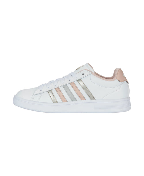 94413-192-M | COURT TIEBREAK II | WHITE/CAMEO ROSE/WHITE - K-Swiss EU - 5