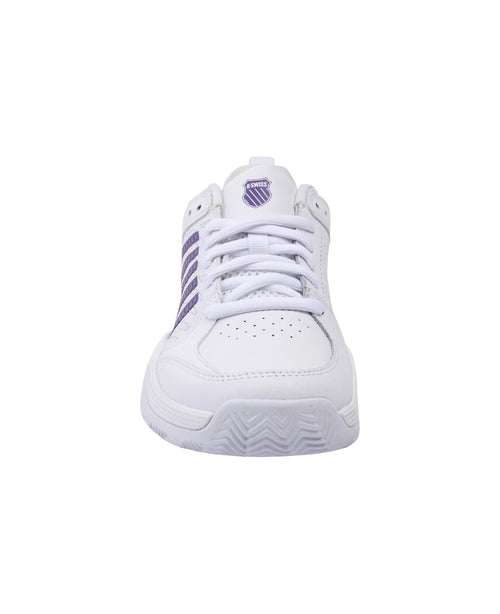 94428-151-M | COURT EXPRESS 2 | WHITE/PURPLE HAZE/NEON LAVENDER - K-Swiss EU - 3