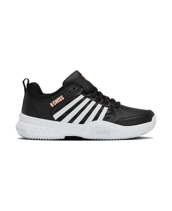 94429-078-M | COURT EXPRESS 2 CLAY | BLACK/WHITE/PEACH PARFAIT