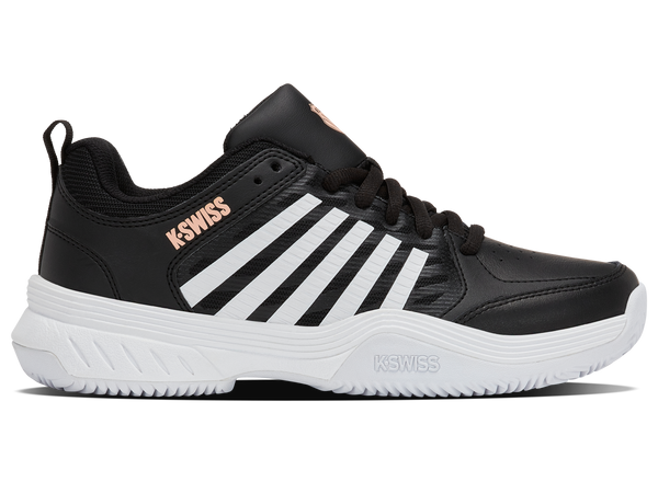 94429-078-M | COURT EXPRESS 2 CLAY | BLACK/WHITE/PEACH PARFAIT