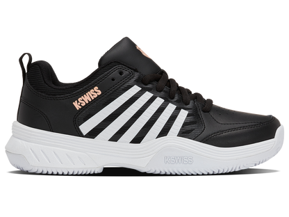 94429-078-M | COURT EXPRESS 2 CLAY | BLACK/WHITE/PEACH PARFAIT