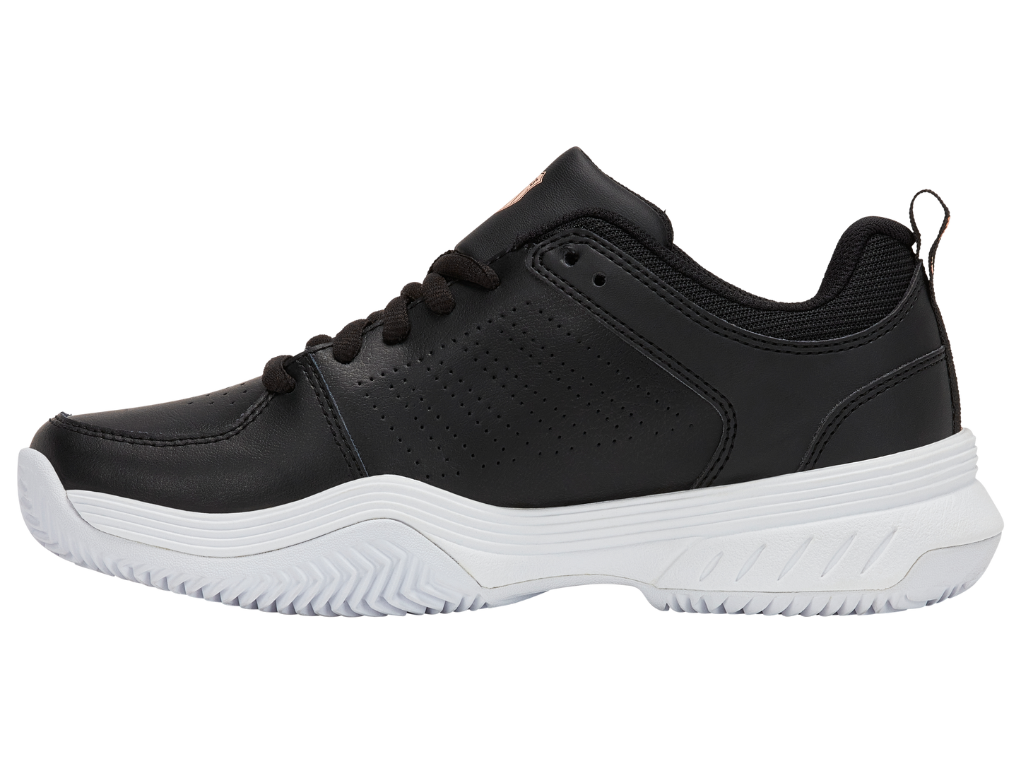 94429-078-M | COURT EXPRESS 2 CLAY | BLACK/WHITE/PEACH PARFAIT