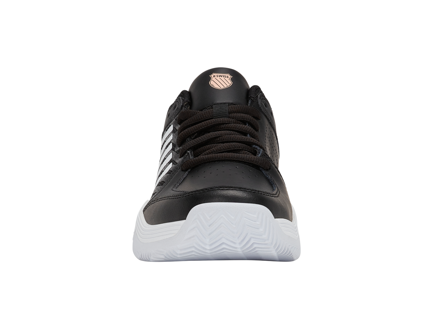 94429-078-M | COURT EXPRESS 2 CLAY | BLACK/WHITE/PEACH PARFAIT