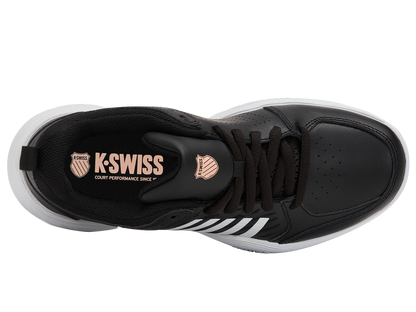 94429-078-M | COURT EXPRESS 2 CLAY | BLACK/WHITE/PEACH PARFAIT