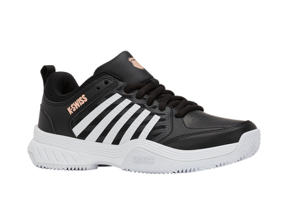 94429-078-M | COURT EXPRESS 2 CLAY | BLACK/WHITE/PEACH PARFAIT