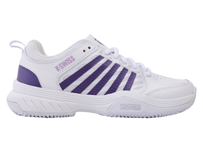 94429-151-M | COURT EXPRESS 2 CLAY | WHITE/PURPLE HAZE/NEON LAVENDER