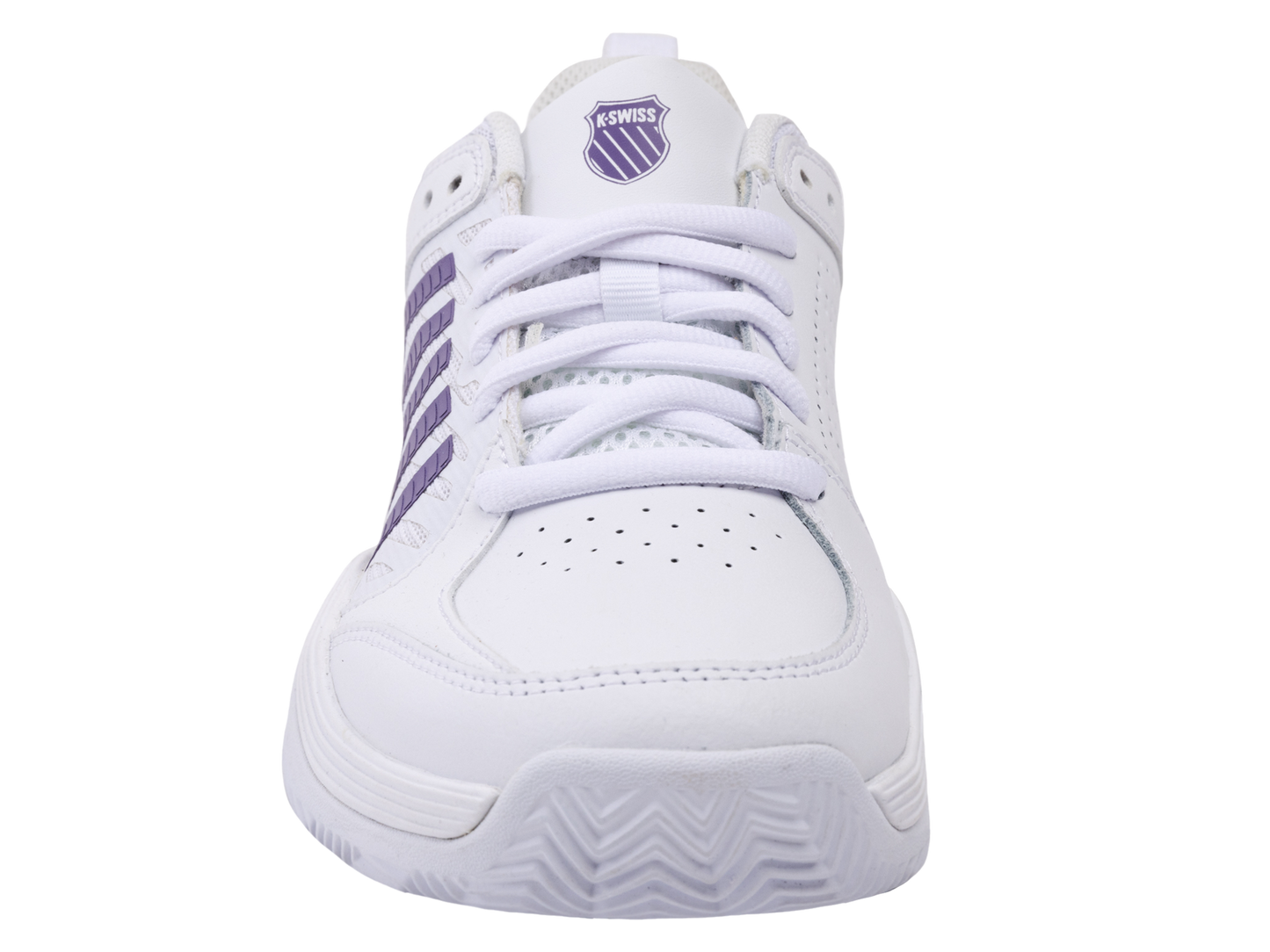 94429-151-M | COURT EXPRESS 2 CLAY | WHITE/PURPLE HAZE/NEON LAVENDER