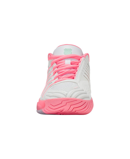94437-162-M | ULTRASHOT 4 | WHITE/NEON PASTEL PINK/HOT NEON PINK - K-Swiss EU - 3