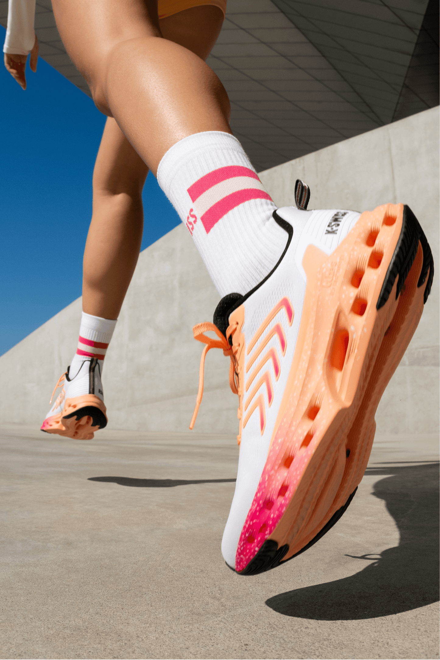 94494-171-M | MELROSE TUBES LITE | WHITE/PEACH COBBLER/CABARET/BLACK