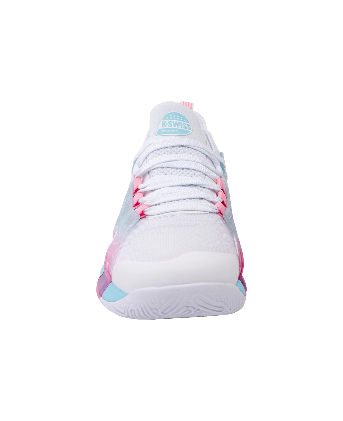 94597-146-M | K-FRAME PADEL | WHITE/SOFT NEON BLUE/NEON BUBLE GUM