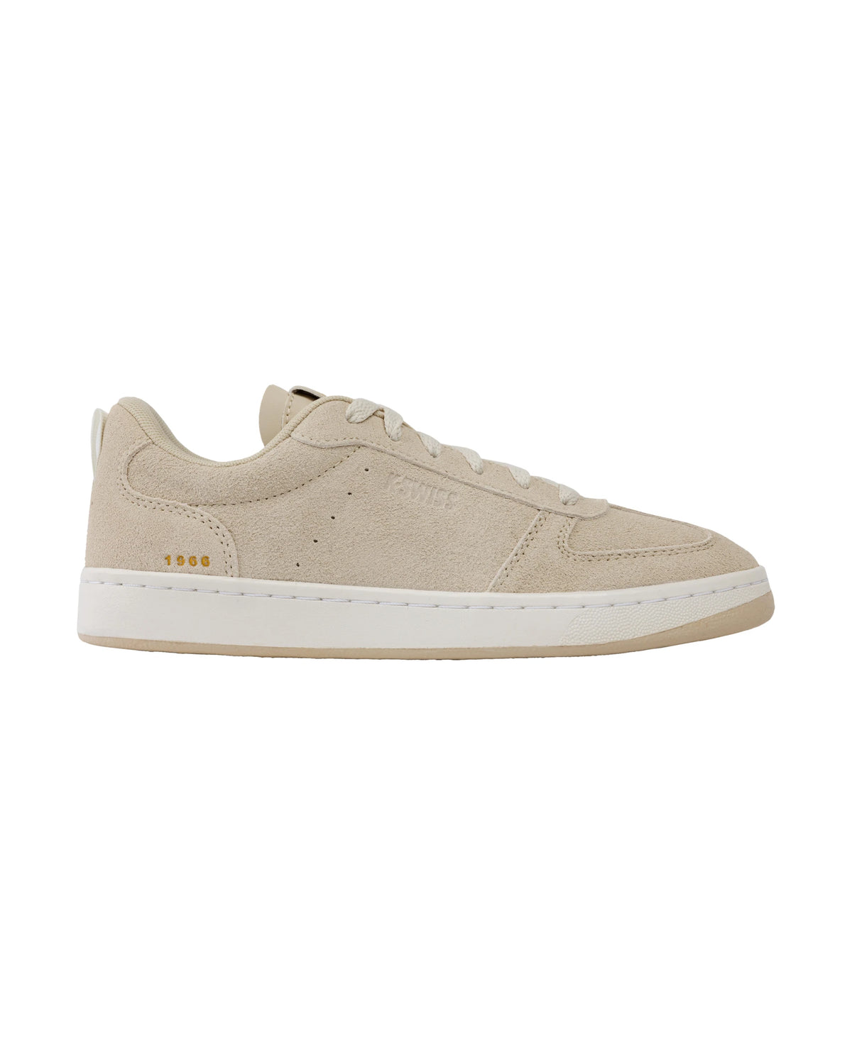 94733-278-M | COURT VARSITY SDE | CREME BRULEE/WHITE/SNOW WHITE