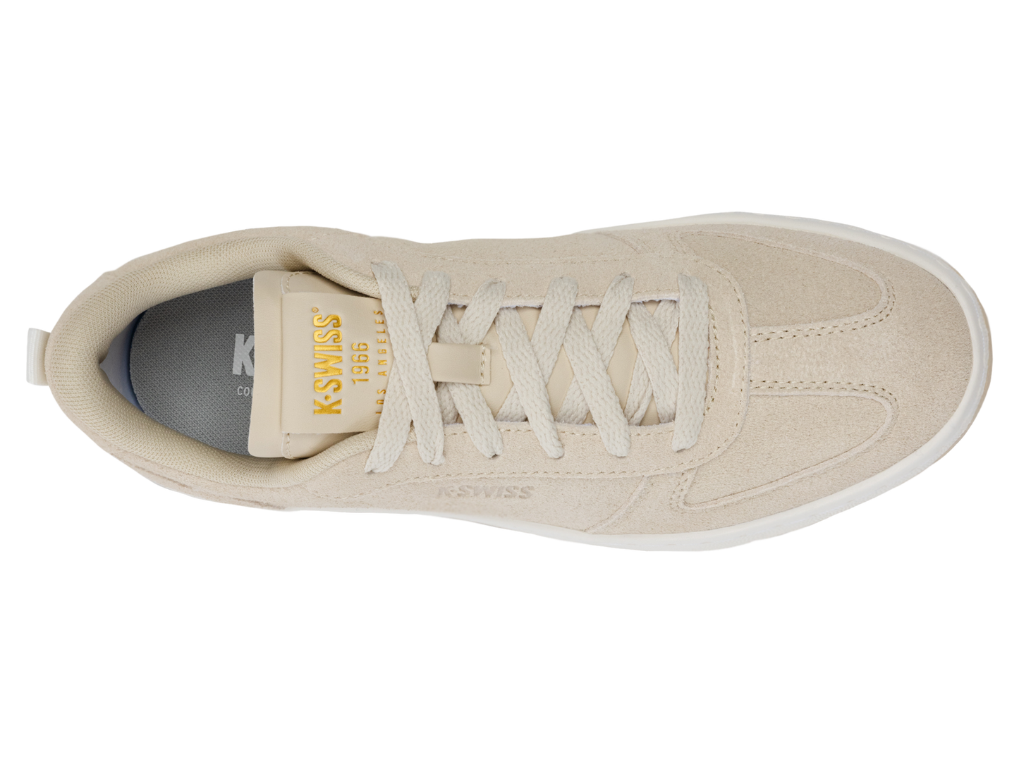 94733-278-M | COURT VARSITY SDE | CREME BRULEE/WHITE/SNOW WHITE