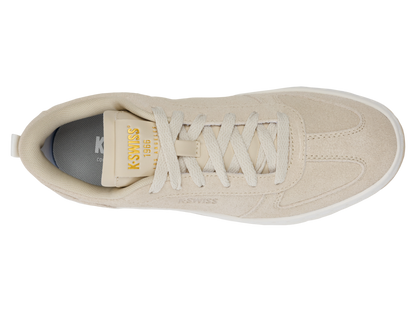 94733-278-M | COURT VARSITY SDE | CREME BRULEE/WHITE/SNOW WHITE