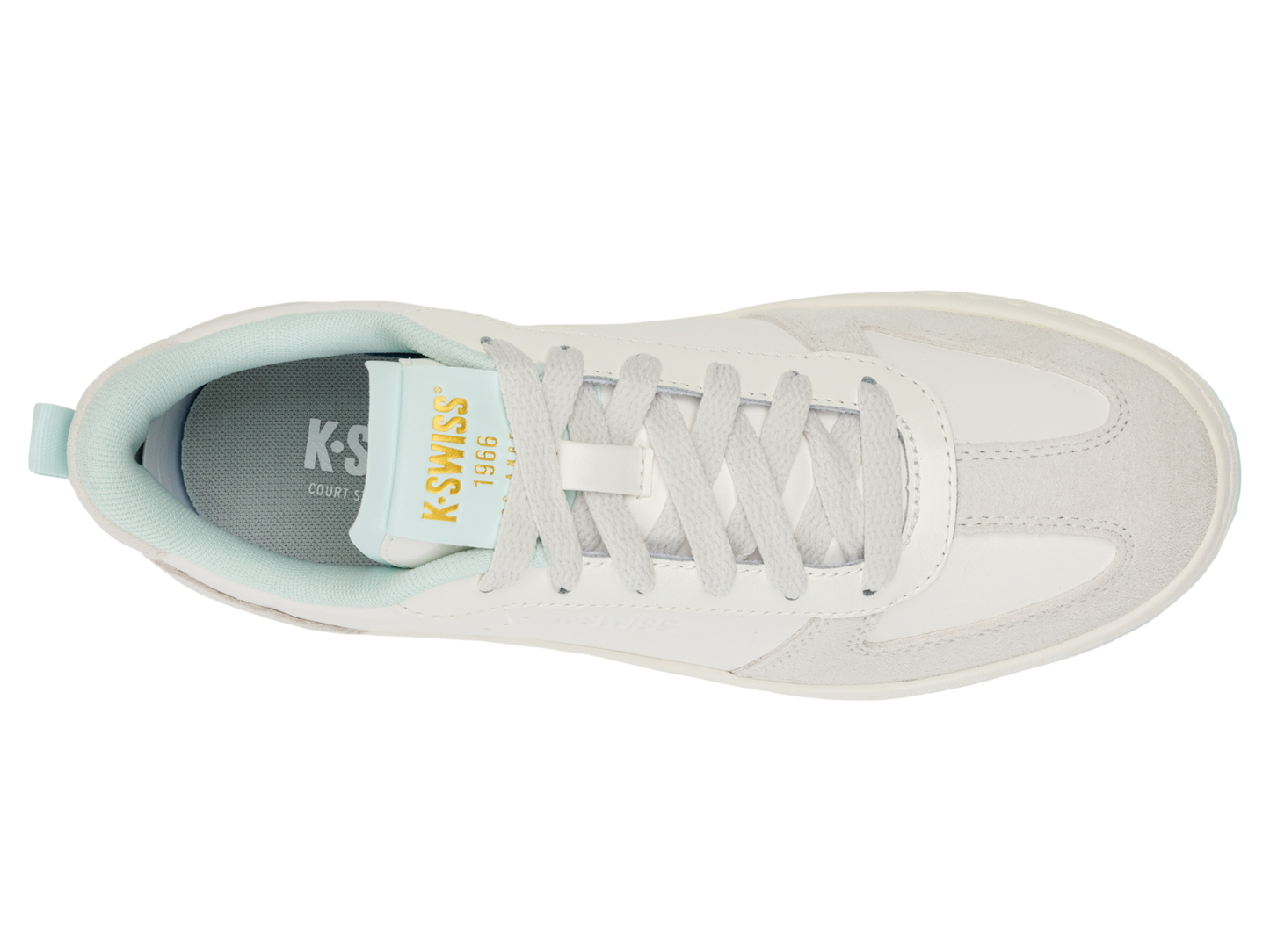 94734-051-M | COURT VARSITY | CLOUD DANCER/SNOW WHITE/MINT JULEP