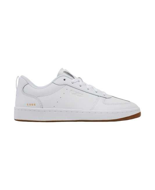 94734-199-M | COURT VARSITY | WHITE/GOLD/LIGHT GUM