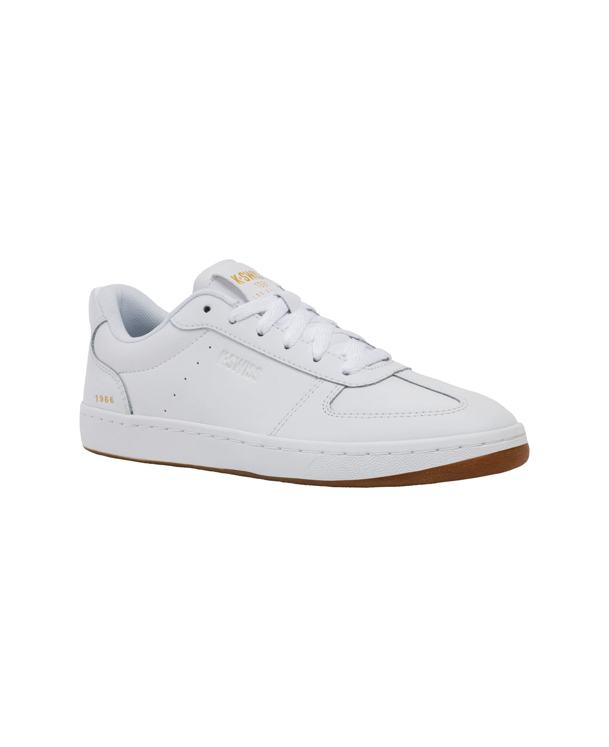 94734-199-M | COURT VARSITY | WHITE/GOLD/LIGHT GUM