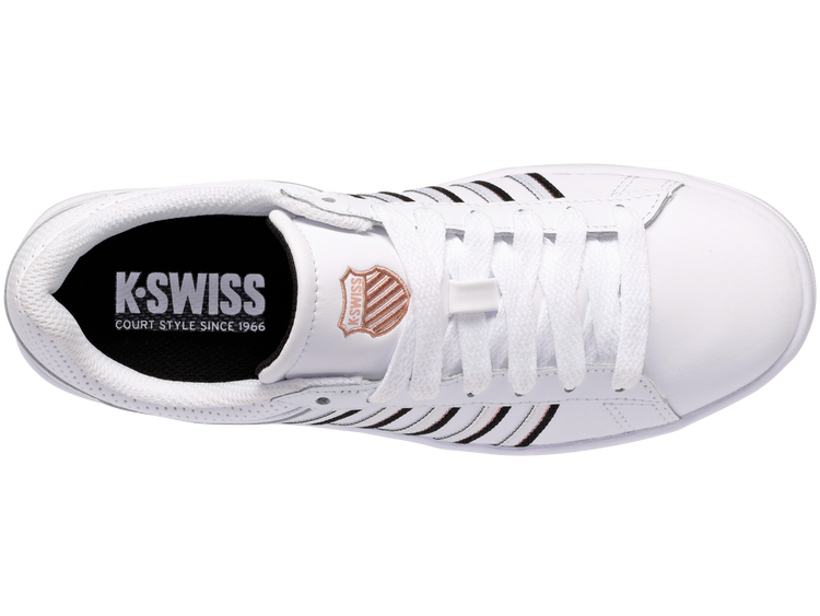 96154-109-M | COURT WINSTON | WHITE/BLACK/ROSE GOLD