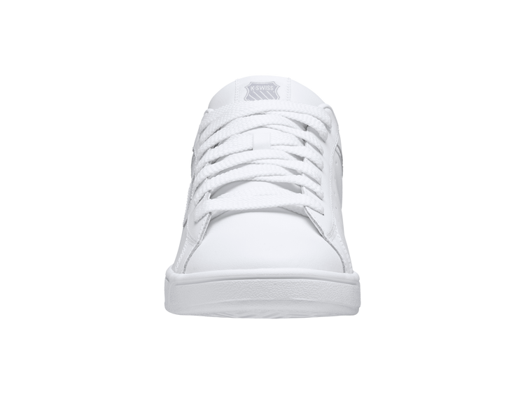 96347-141-M | WOMENS CLEAN COURT II CMF | WHITE/WHITE/GULL GRAY