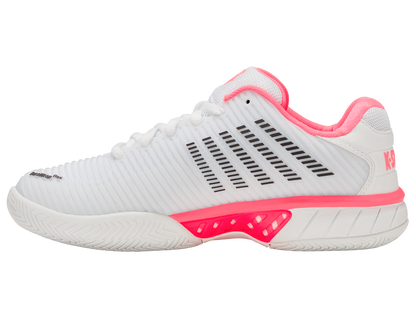 96613-173-M | HYPERCOURT EXPRESS 2 | WHITE/NEON PASTEL PINK/BLACK