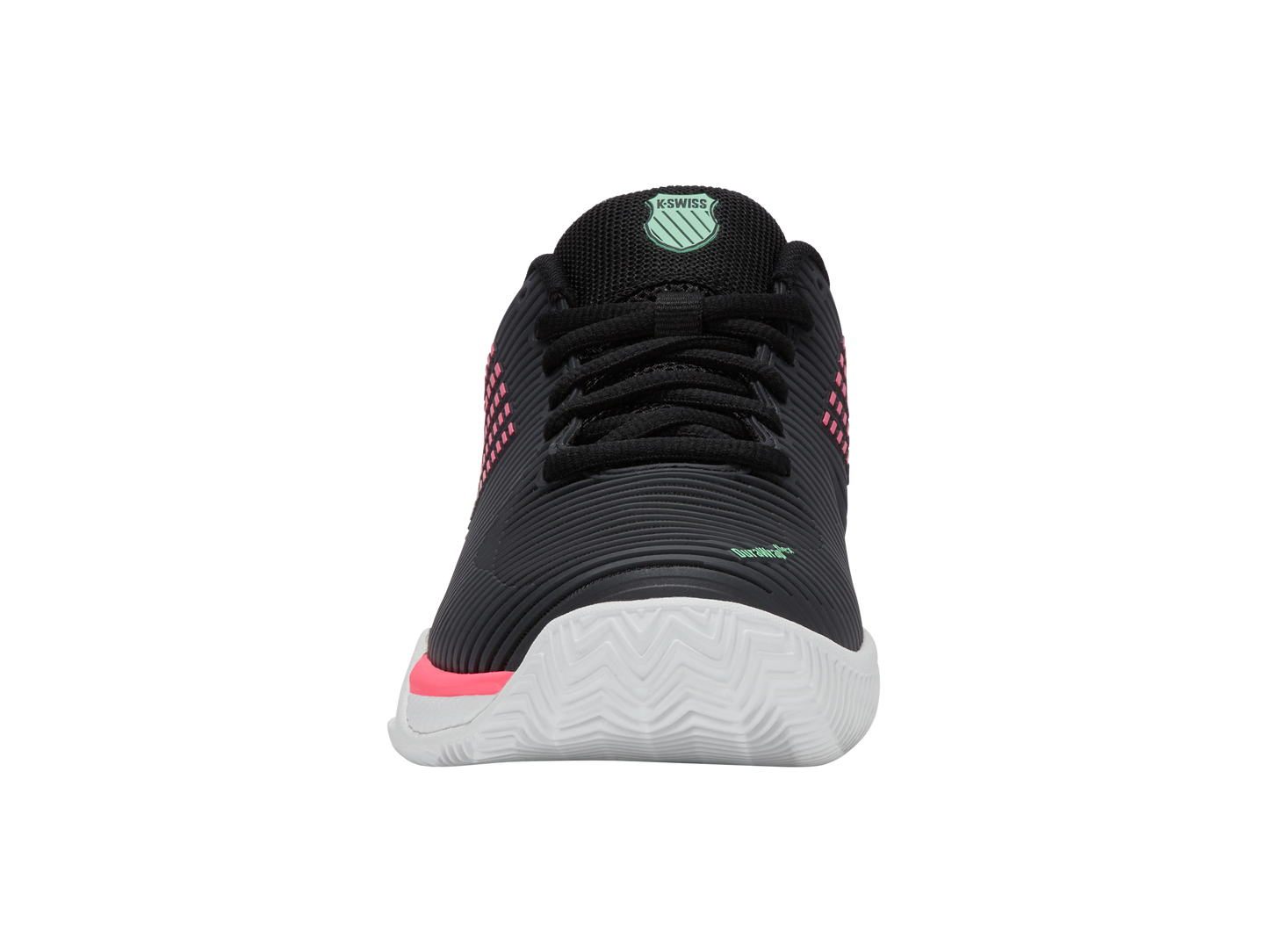 96614-037-M | HYPERCOURT EXPRESS 2 CLAY | BLACK/WHITE/NEON MINT