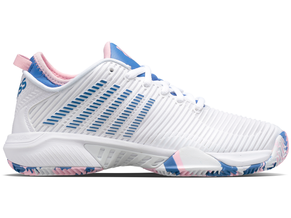 96617-969-M | HYPERCOURT SUPREME HB | WHITE/STAR SAPPHIRE/ORCHID PINK