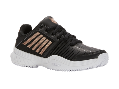 96750-059-M | COURT EXPRESS HB | BLK/WHT/ROSEGOLD