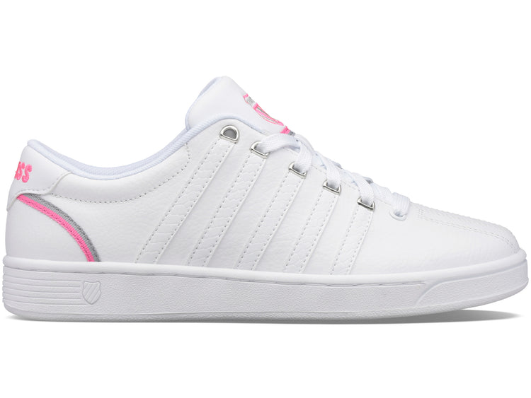 96793-185-M | COURT PRO II | WHITE/REPTILE/CANDY FUCHSIA/TAPE