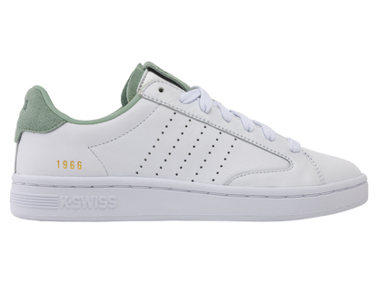 97263-187-M | LOZAN KLUB LTH | WHITE/ICEBERG GREEN/CREME BRULEE