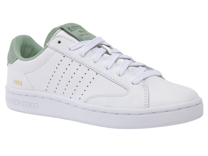 97263-187-M | LOZAN KLUB LTH | WHITE/ICEBERG GREEN/CREME BRULEE