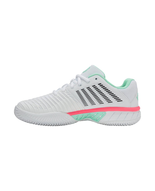 98563-106-M | EXPRESS LIGHT 3 CLAY | WHITE/NEON MINT/NEON PASTEL PINK - K-Swiss EU - 5