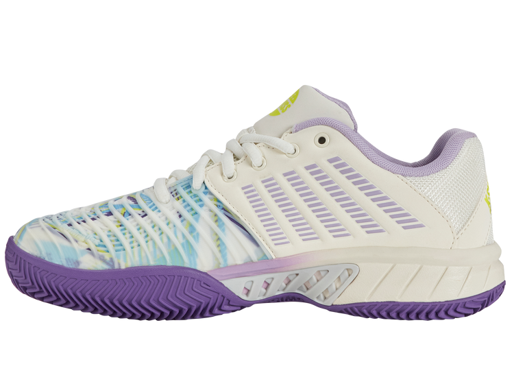 98900-182-M | EXPRESS LIGHT 3 PADEL | SNOW WHITE/PURPLE HEART/EVENING PRIMROSE