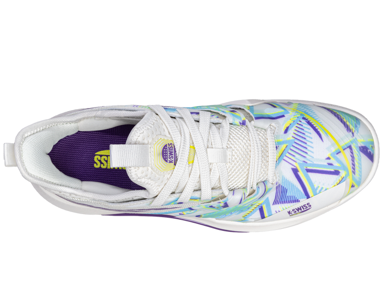 98912-182-M | SPEEDTRAC PADEL | SNOW WHITE/PURPLE HEART/EVENING PRIMROSE