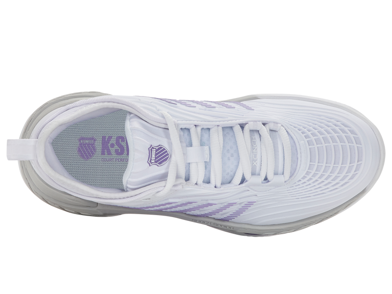 Chaussures De Tennis K-Swiss Hypercourt Pour Femme - Bleu Vif - Taille US 5 (MPN 93336 479) - Neuf