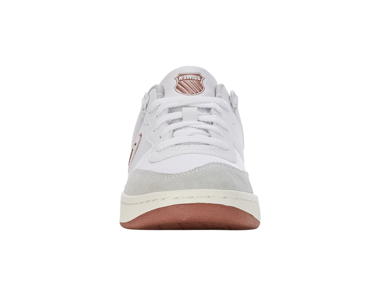 99075-962-M | K-VARSITY | WHITE/LIGHT MAHOGANY