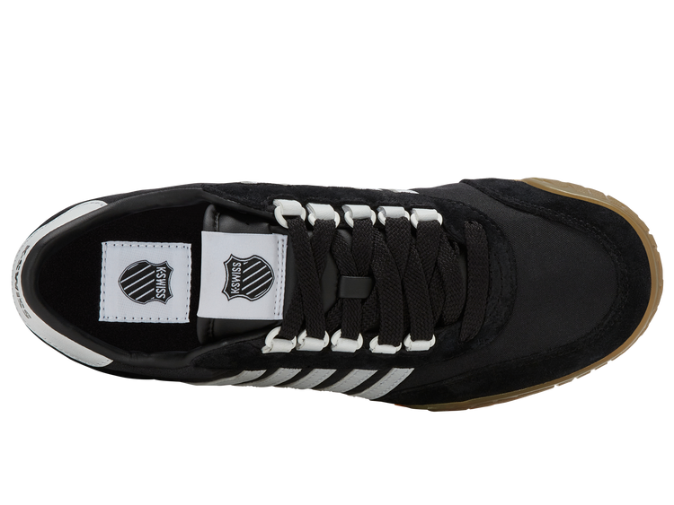 99463-013-M | VINTAGE TRAINER T | BLACK/WHITE
