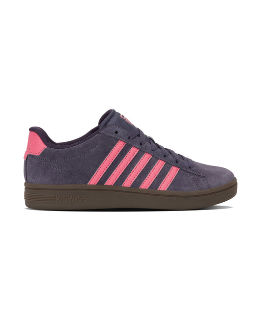 99492-537-M | COURT TIEBREAK II SDE | PURPLE VELVET/PINK LEMONADE/GUM