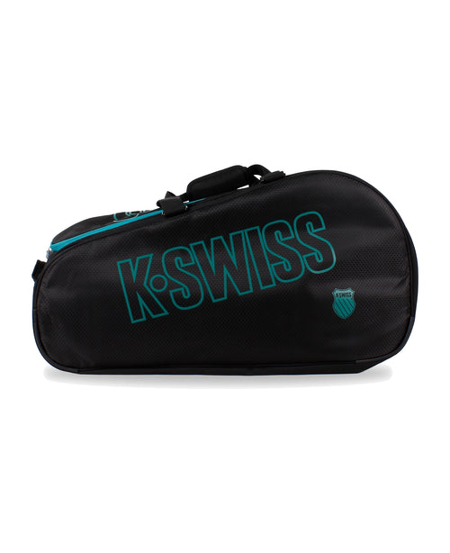 BG771-052 | CLASSIC PADEL RACKET BAG | BLACK/TURQUOISE - K-Swiss EU - 5