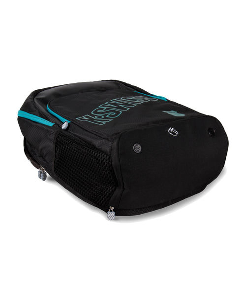 BG772-052 | CLASSIC PADEL BACKPACK | BLACK/TURQUOISE - K-Swiss EU - 4