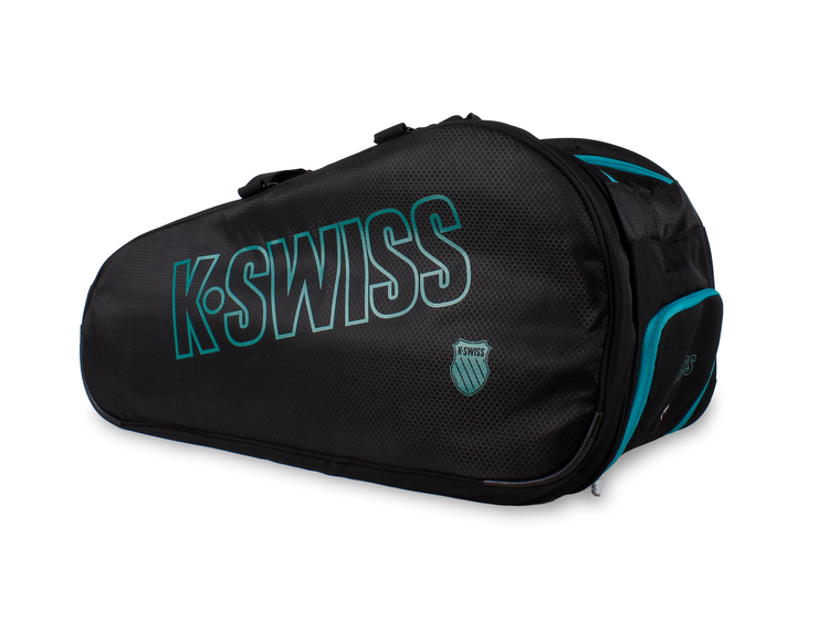 BG771-052 | CLASSIC PADEL RACKET BAG | BLACK/TURQUOISE