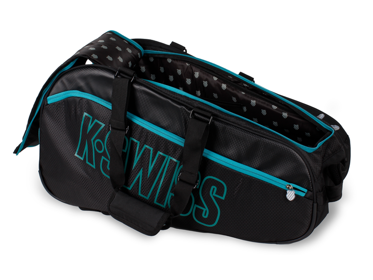 BG771-052 | CLASSIC PADEL RACKET BAG | BLACK/TURQUOISE