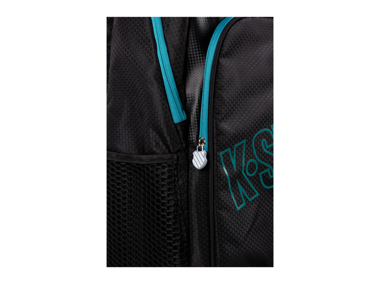 BG772-052 | CLASSIC PADEL BACKPACK | BLACK/TURQUOISE