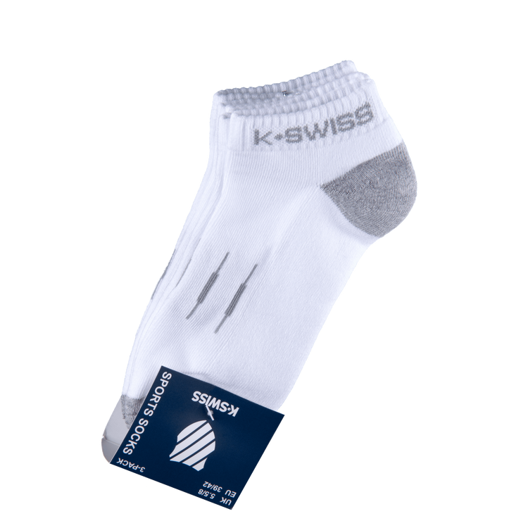 SX9100-100 | SPORT SOCKS 3-PACK | WHITE/LIGHT GREY