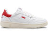 07261-143-M | SLAMMCOURT LTH | WHITE/VARSITY RED