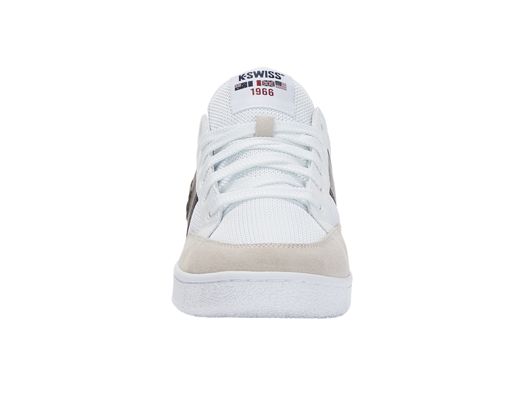 08550-910-M | SLAMMTENNIS CC TXT | WHITE/PEACOT/DEEP LICHEN