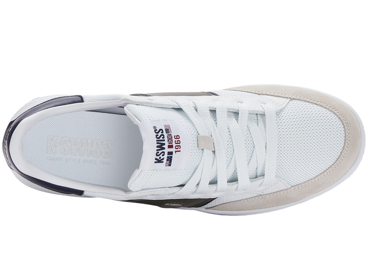 08550-910-M | SLAMMTENNIS CC TXT | WHITE/PEACOT/DEEP LICHEN