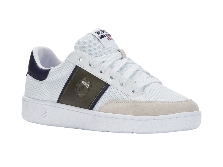 08550-910-M | SLAMMTENNIS CC TXT | WHITE/PEACOT/DEEP LICHEN