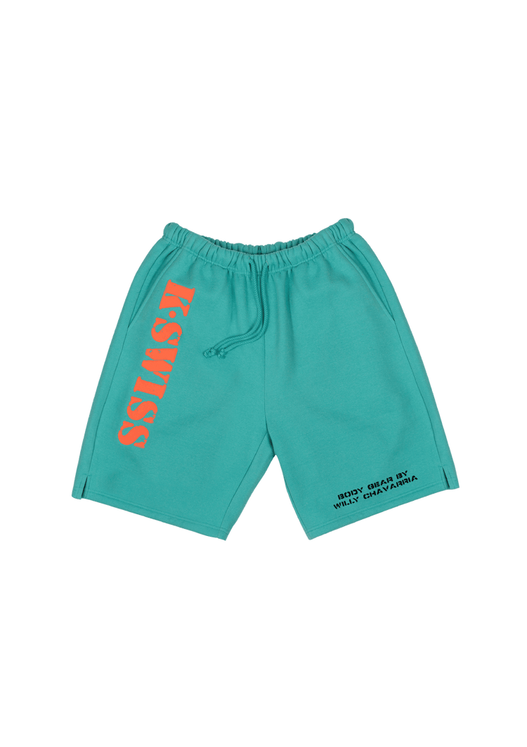 104357-382 | WILLY GYM SHORTS | DOLPHIN GREEN