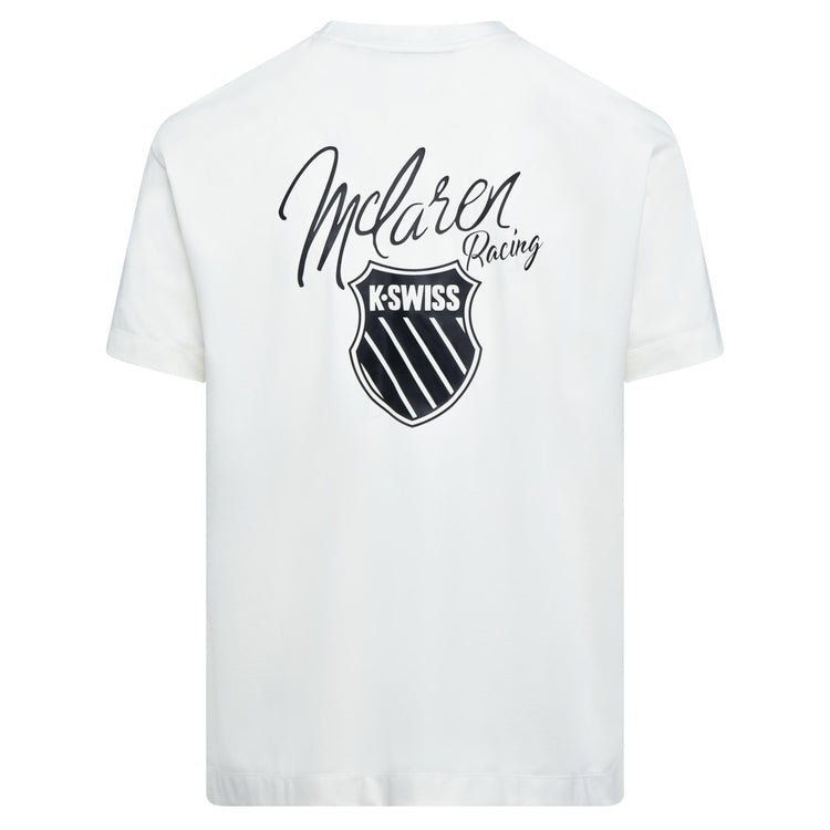 109355-156 | MCLAREN CARS POCKET TEE | WHITE