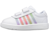 27004-103-M | CLASSIC PRO EL STRAP | WHITE/PASTEL RAINBOW