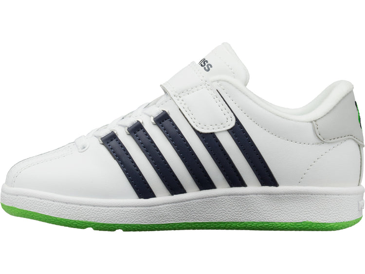 53446-939-M | CLASSIC VN VLC | WHITE/NAVY/LIME GREEN
